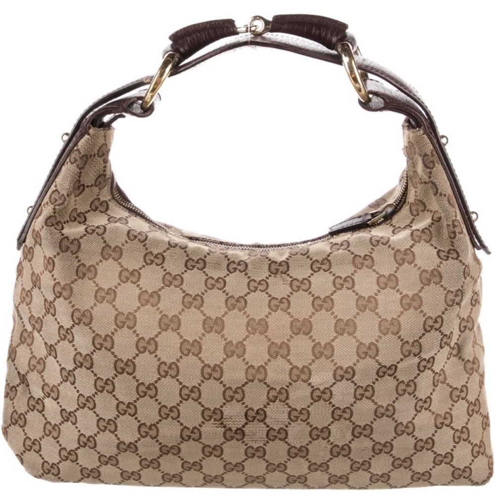 AUTHENTIC CANVAS HORSEBELT HOBO BAG